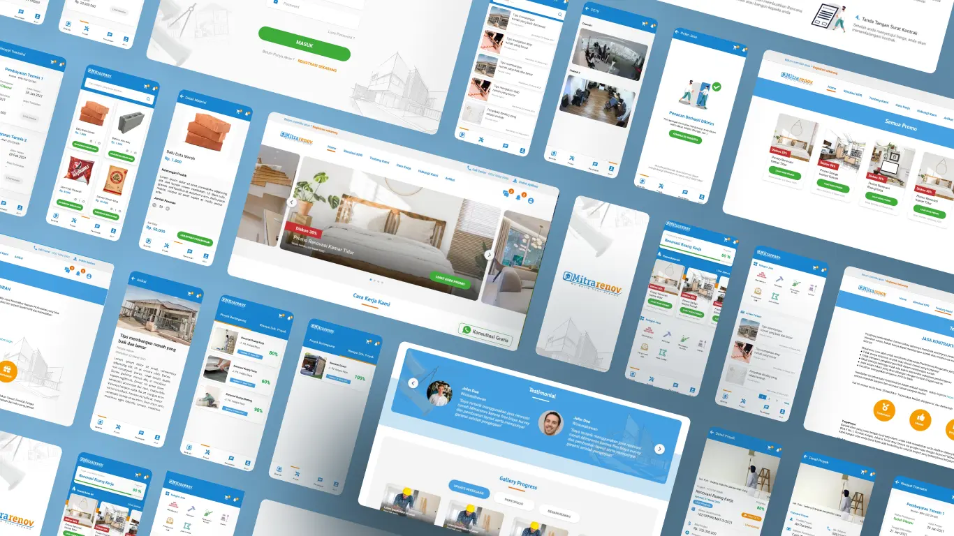 jasa pembuatan website mitrarenov