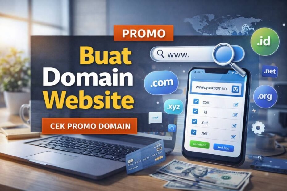 buat domain website