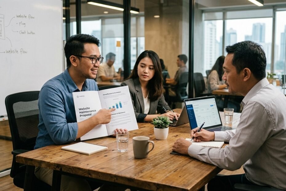 Penawaran Maintenance Website