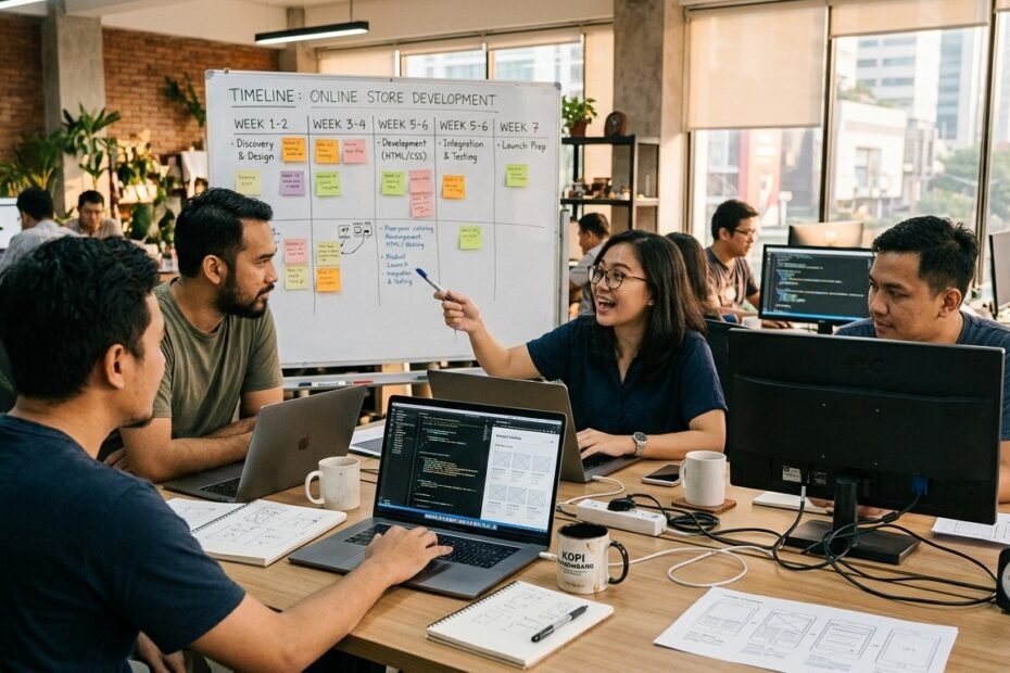 pembuatan web toko online