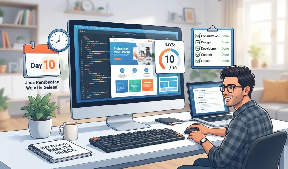 Jasa Pembuatan Website Selesai dalam 10 Hari? Ini Faktanya